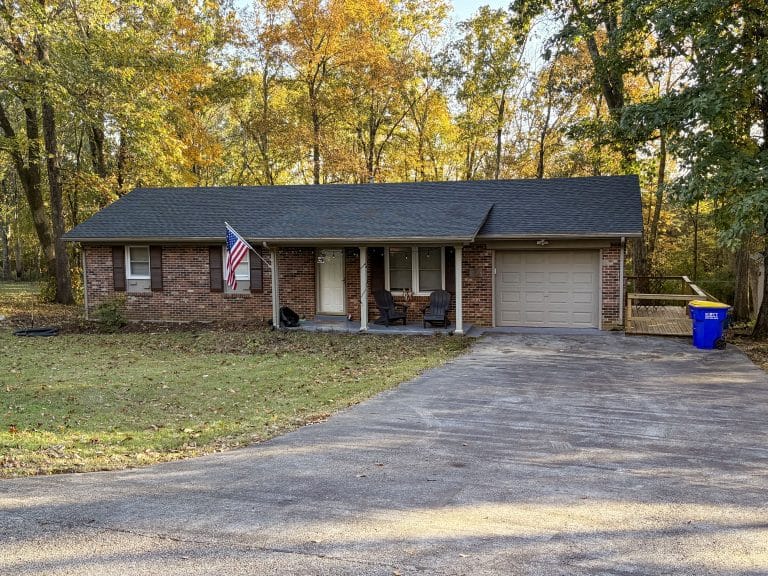 A small, single-family dwelling got upgraded with a new set of shingles on the roof