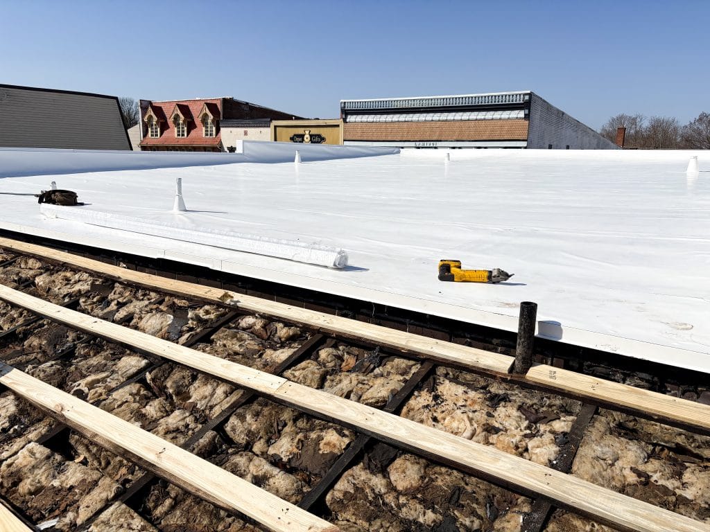 IB Roof System is the perfect solution for commercial flat roof applications